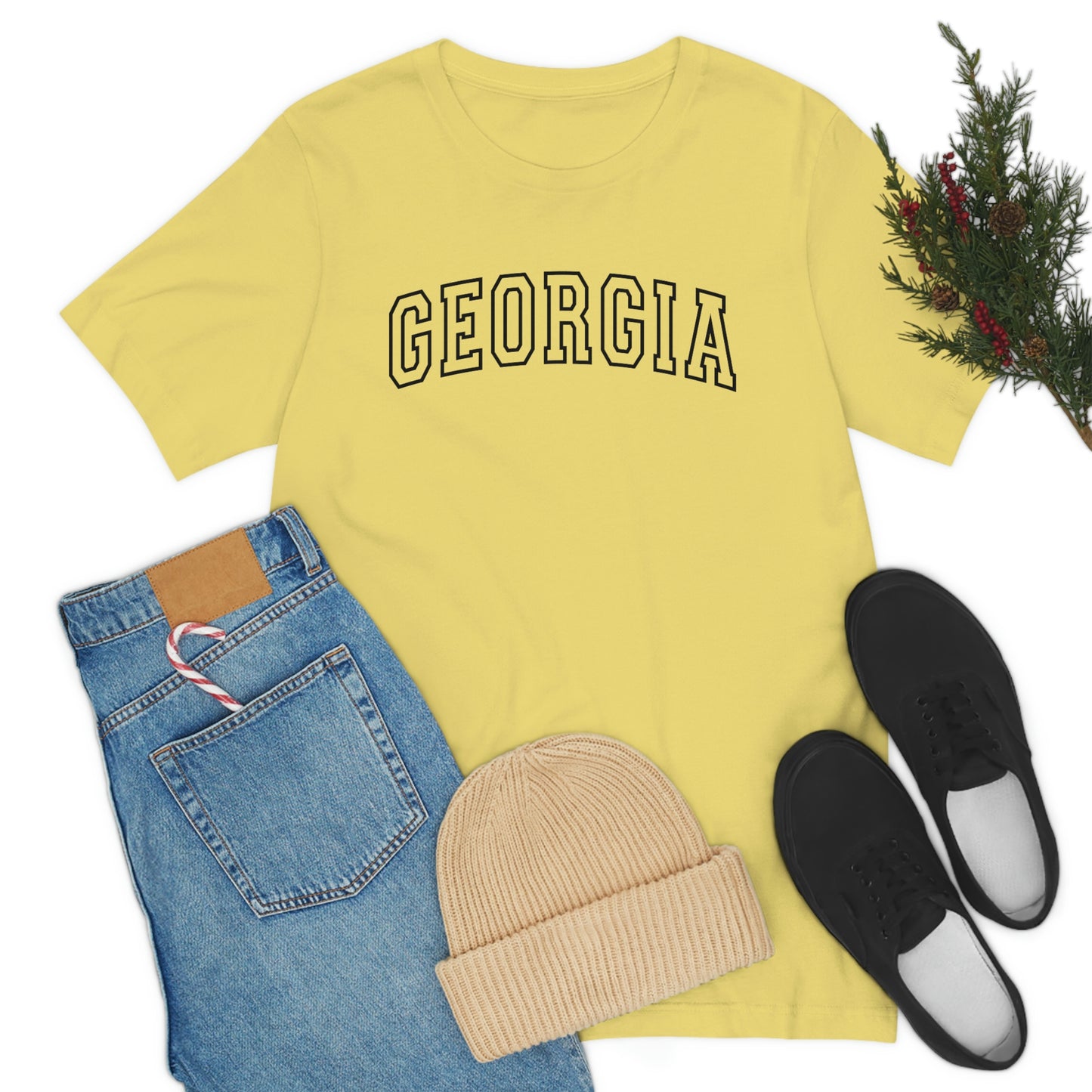 Georgia Varsity Letters Arch Short Sleeve T-shirt