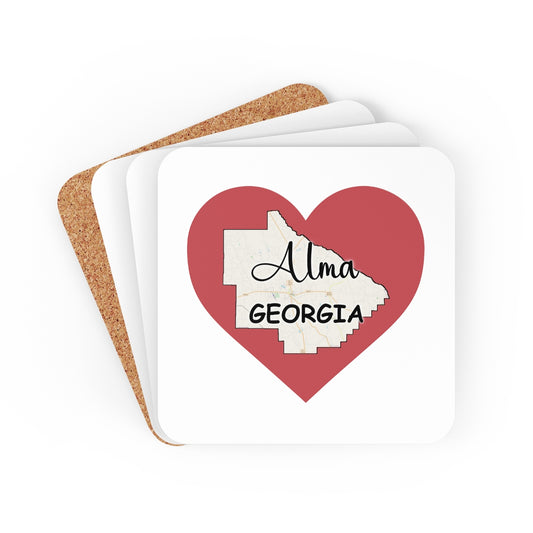 Alma Georgia Corkwood Coaster Set
