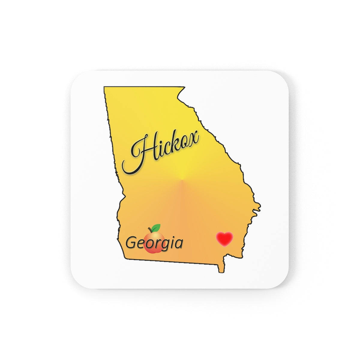 Hickox Georgia Corkwood Coaster Set