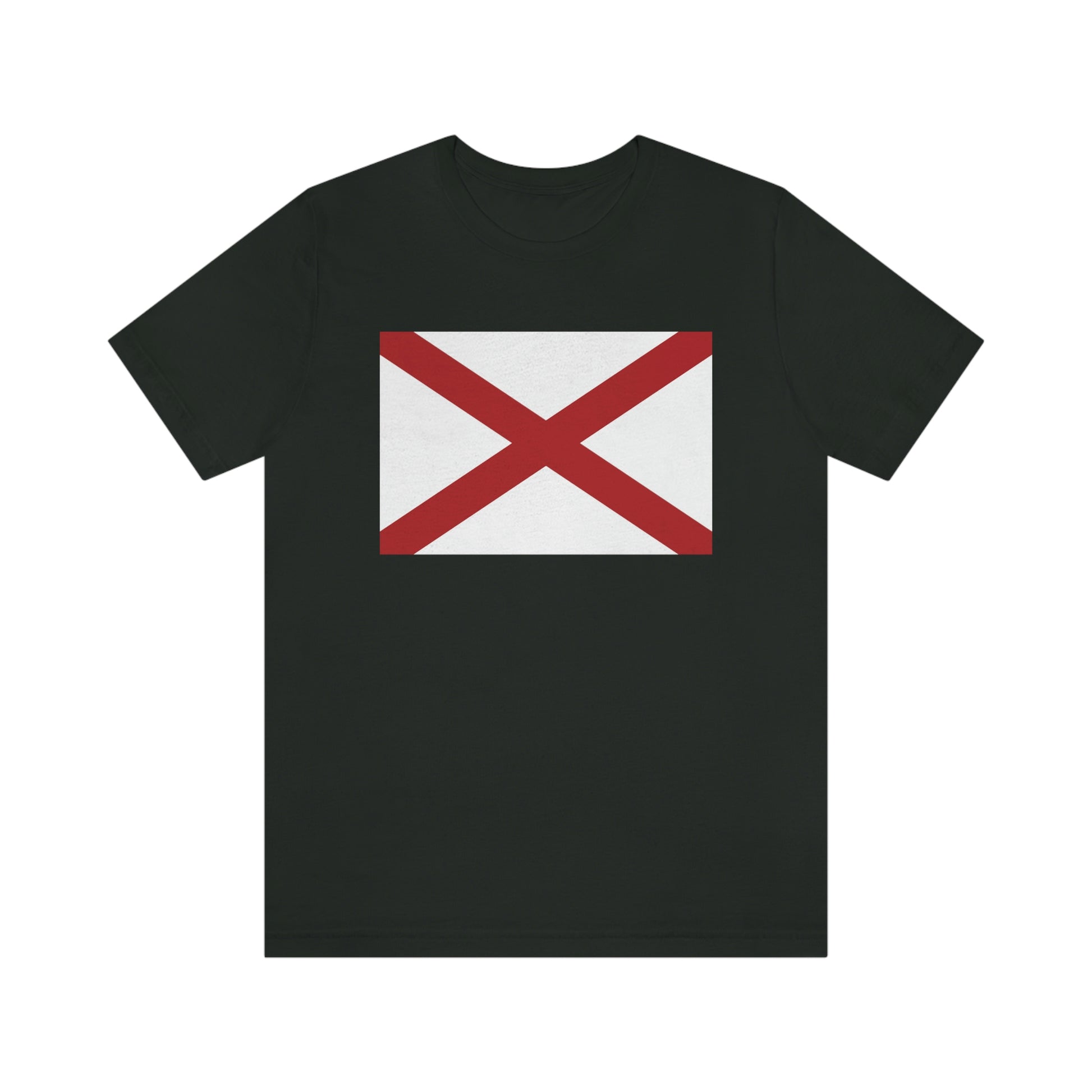 Alabama Flag Unisex Jersey Short Sleeve T-shirt