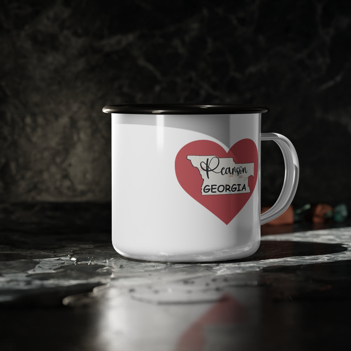 Pearson Georgia Enamel Camp Cup