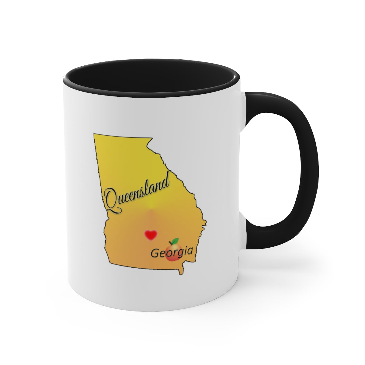 Queensland Georgia Accent Coffee Mug, 11oz