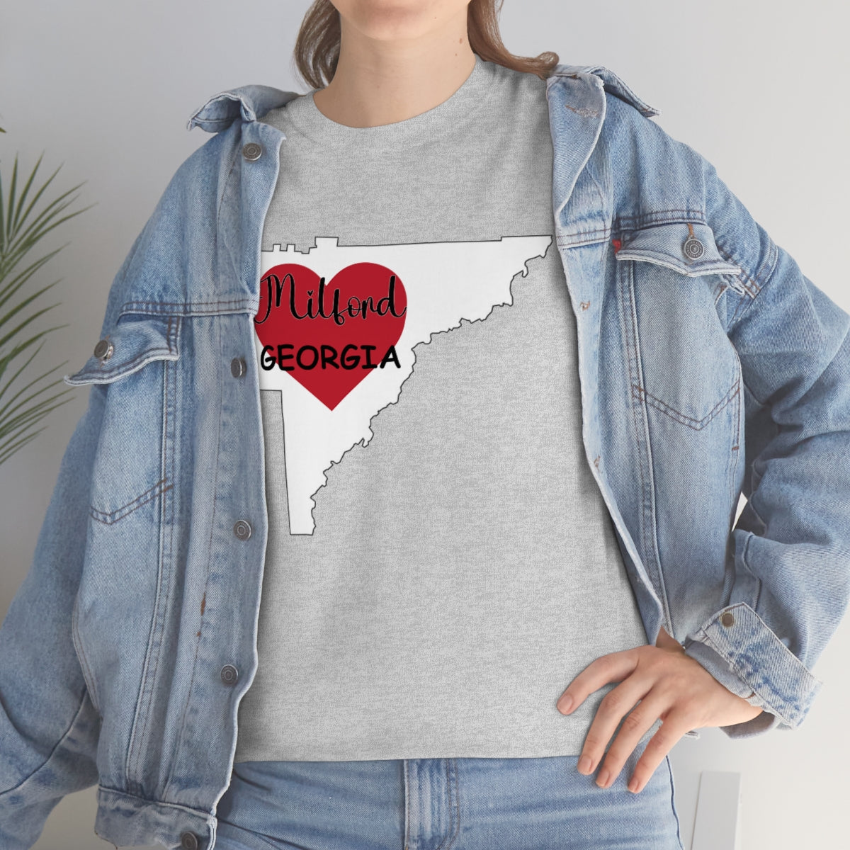 Milford Georgia Unisex Heavy Cotton Tee
