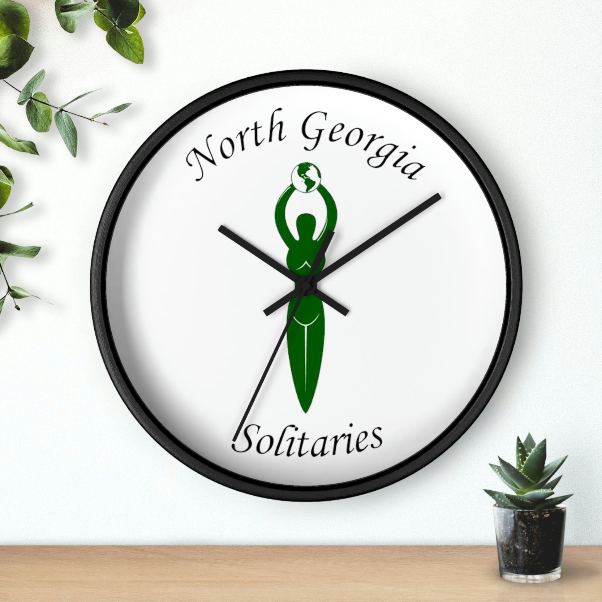 North Georgia Solitaries Wall clock