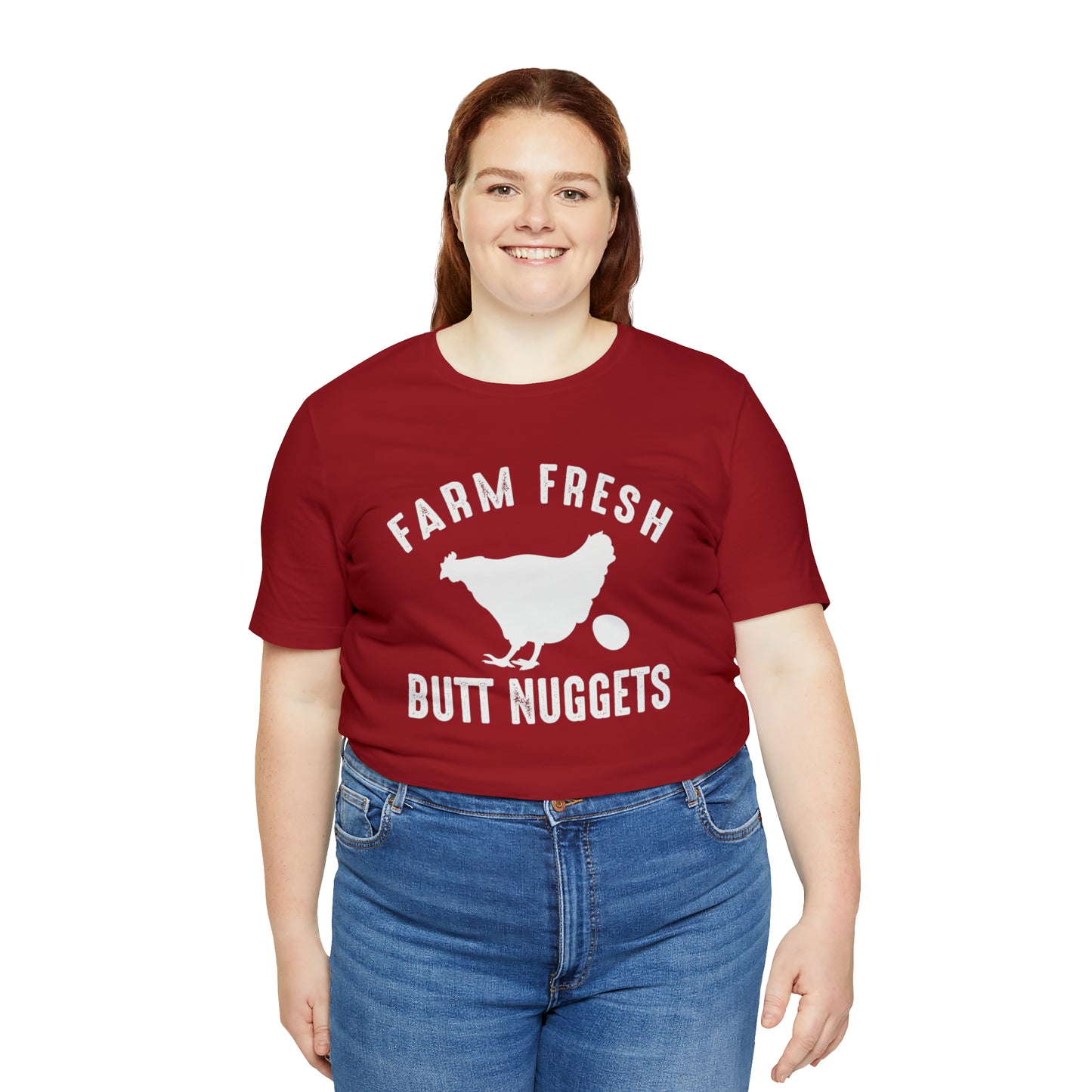 Farm Fresh Butt Nuggets Chicken Short Sleeve T-shirt
