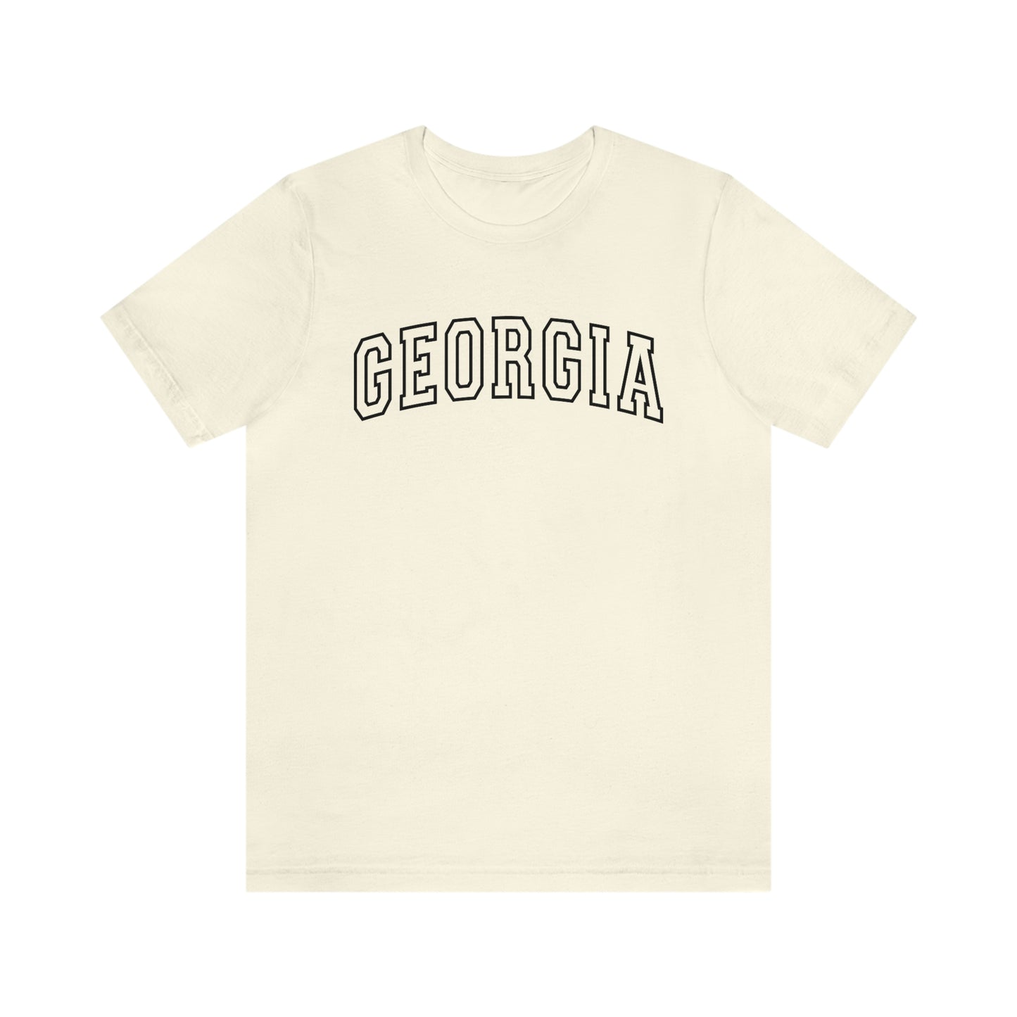 Georgia Varsity Letters Arch Short Sleeve T-shirt