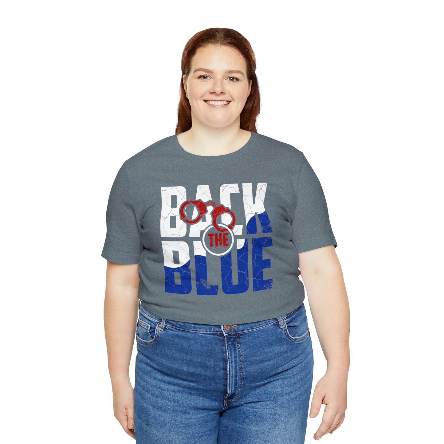 Back the Blue Police Short Sleeve T-shirt