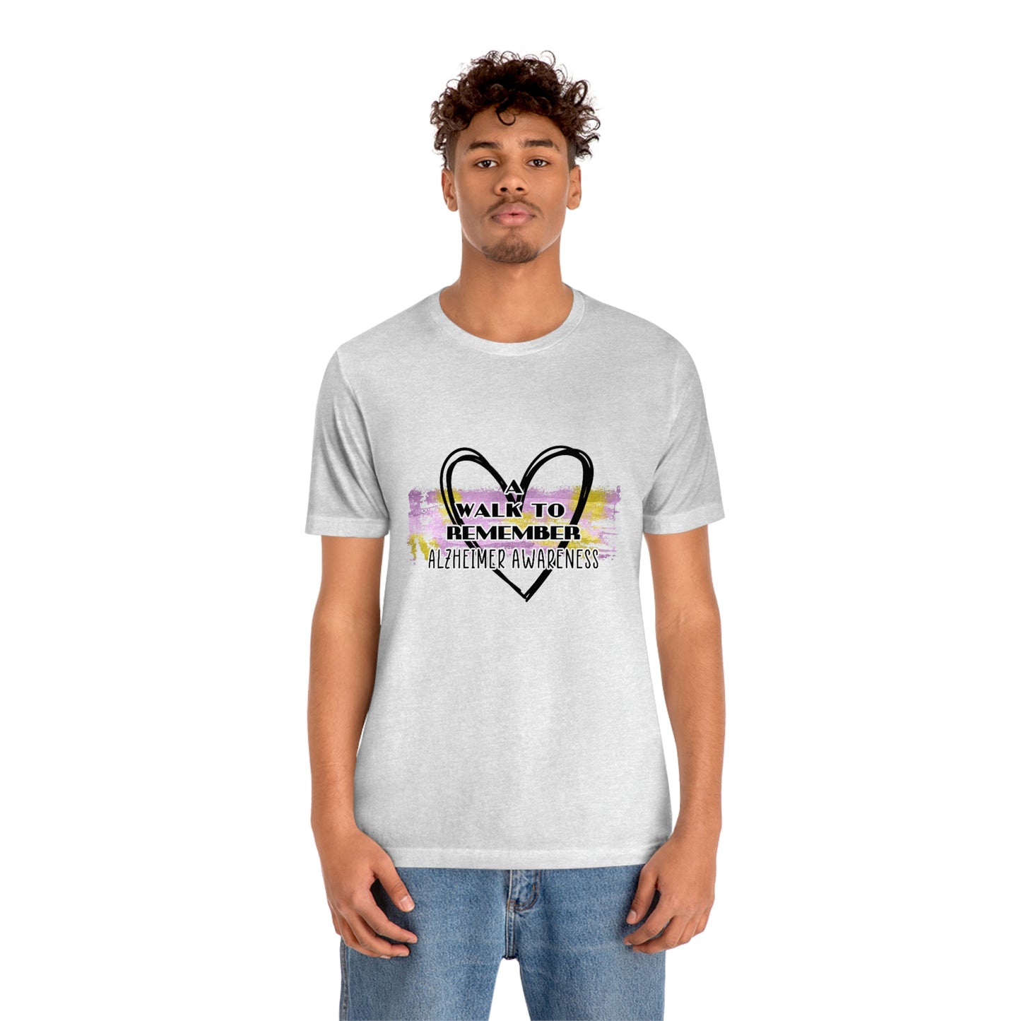 A Walk to Remember Alzheimer Awareness Unisex Jersey Short Sleeve Tee Tshirt T-shirt