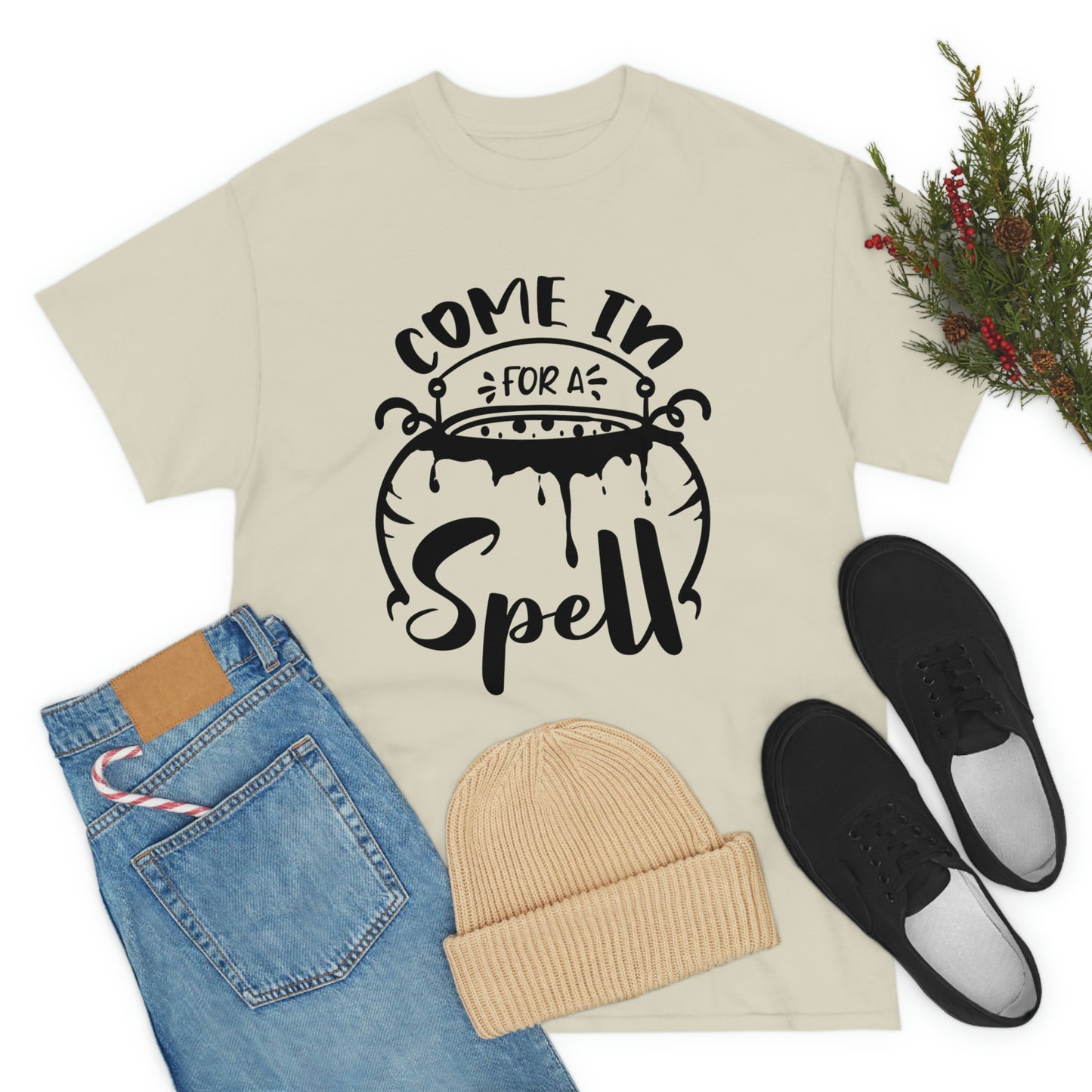 Come in for a Spell Unisex Heavy Cotton Tee