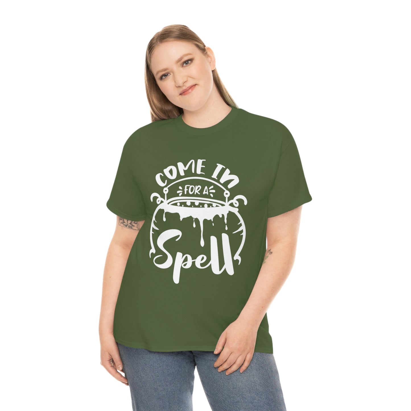 Come in for a Spell Unisex Heavy Cotton Tee