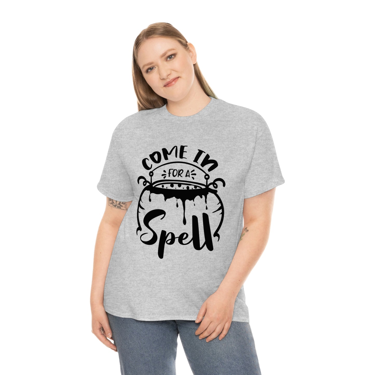 Come in for a Spell Unisex Heavy Cotton Tee