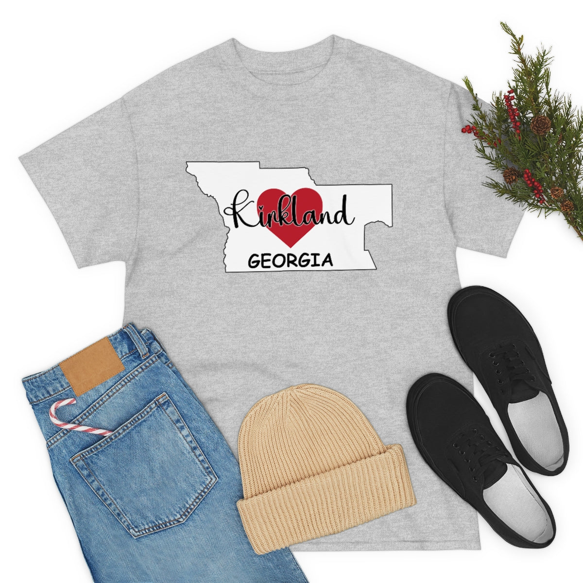 Kirkland Georgia Unisex Heavy Cotton Tee