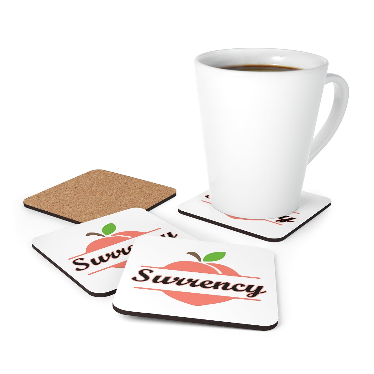 Surrency Georgia Corkwood Coaster Set