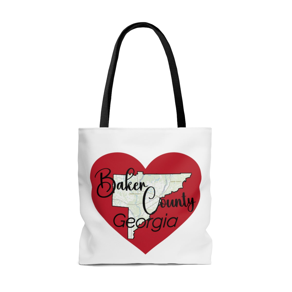 Baker County Georgia AOP Tote Bag