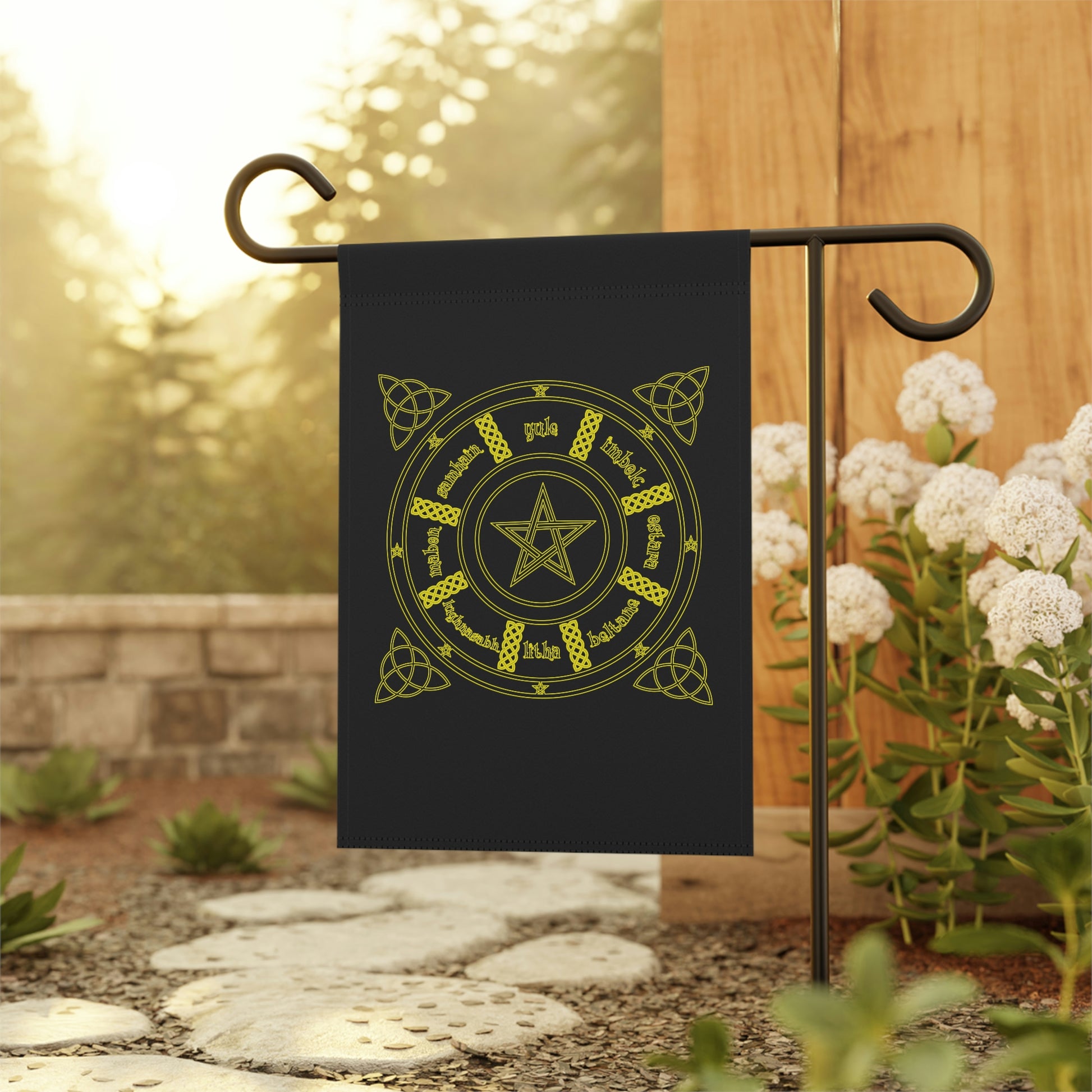 Wheel of the Year Garden & House Banner