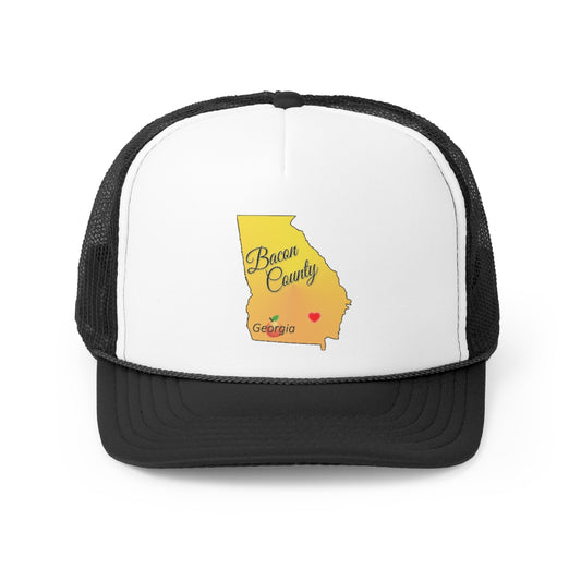 Bacon County Georgia Trucker Cap