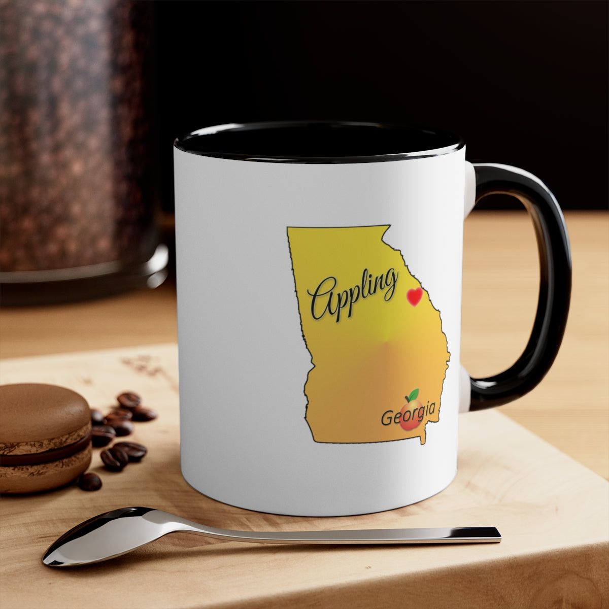 Appling Georgia Accent Coffee Mug, 11oz