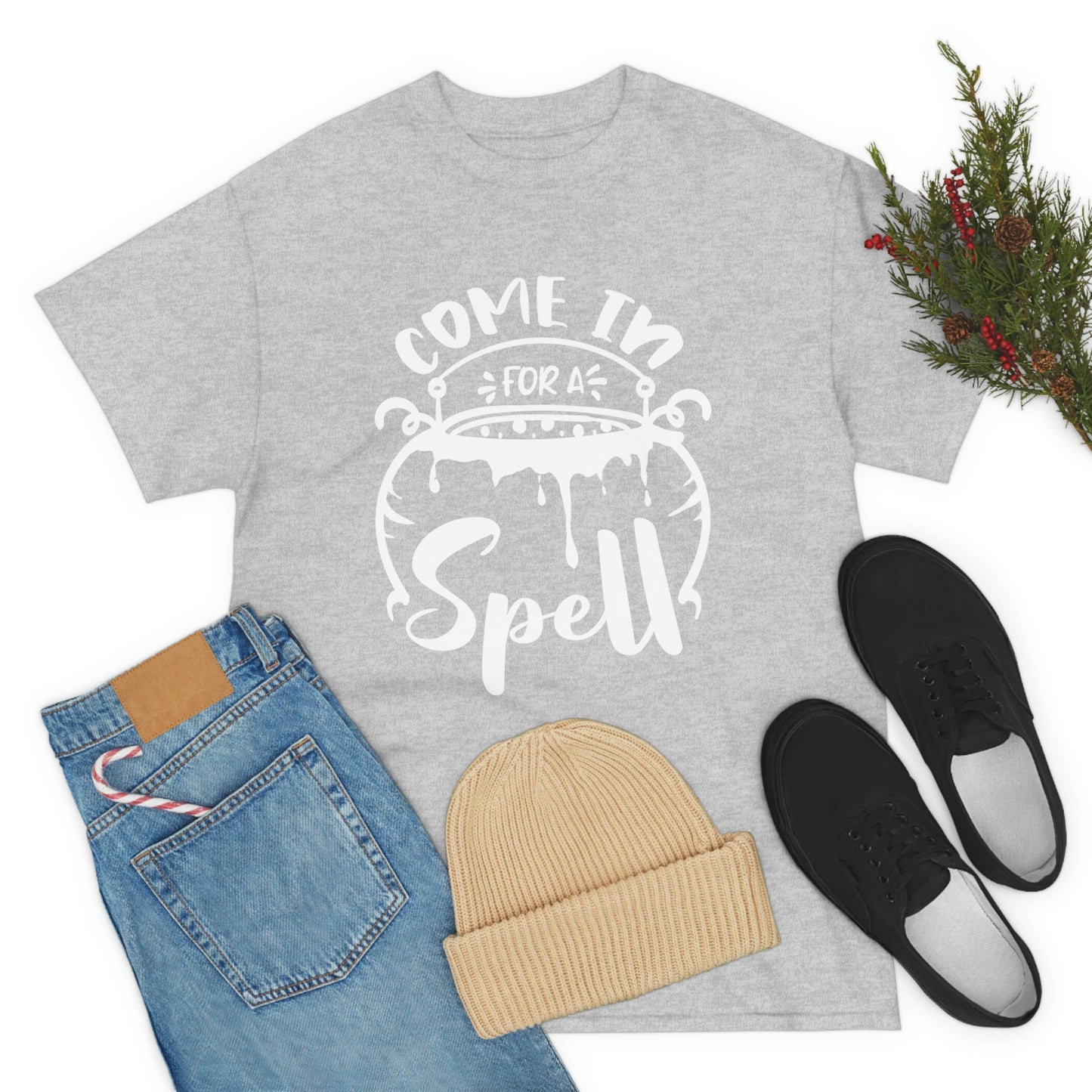 Come in for a Spell Unisex Heavy Cotton Tee