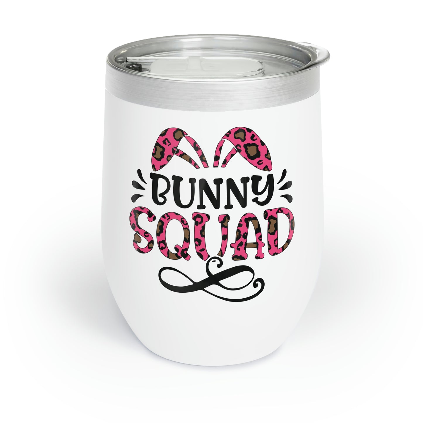 Bunny Squad Easter Chill Wine Tumbler