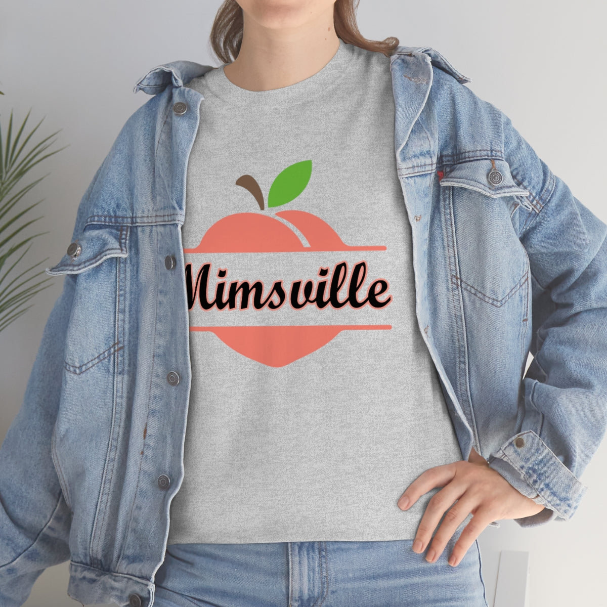 Mimsville Georgia Unisex Heavy Cotton Tee