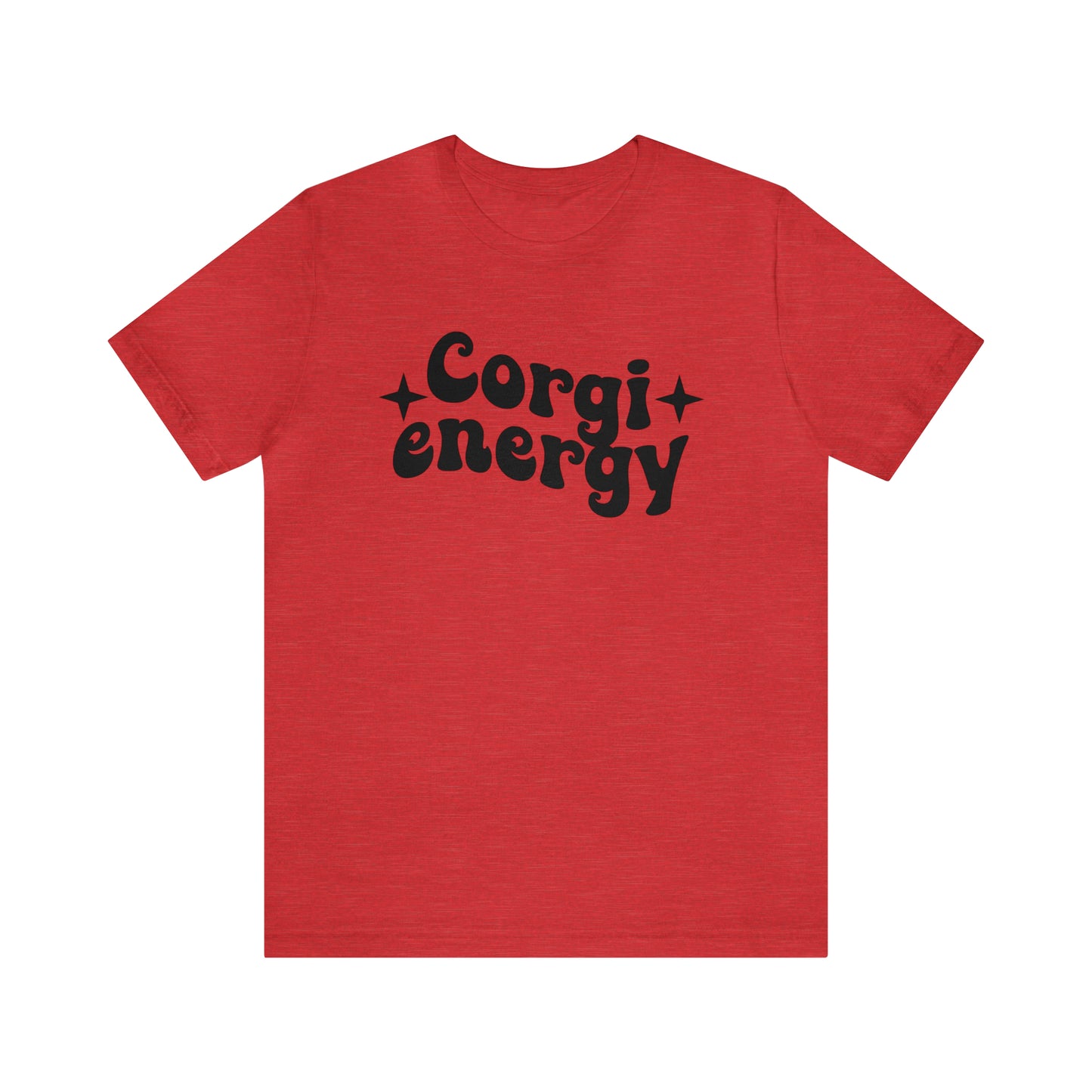 Corgi Energy Dog Short Sleeve T-shirt