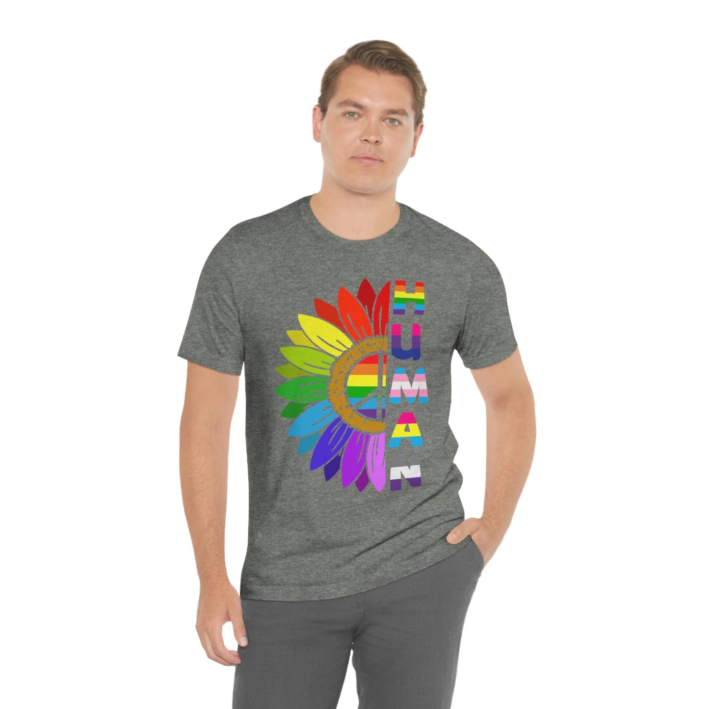 Human LGBTQIA Unisex Jersey Short Sleeve Tee