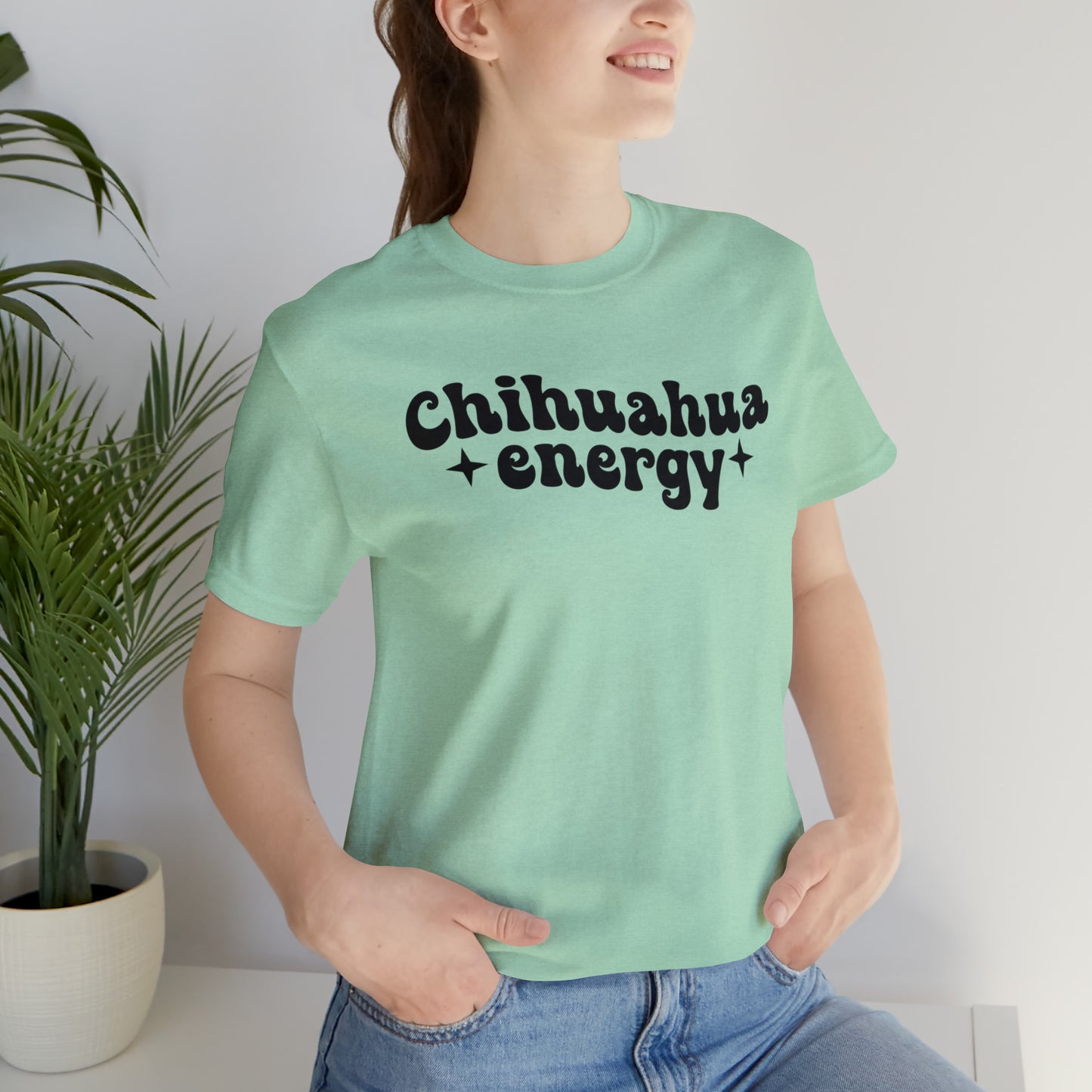 Chihuahua Energy dog Short Sleeve T-shirt