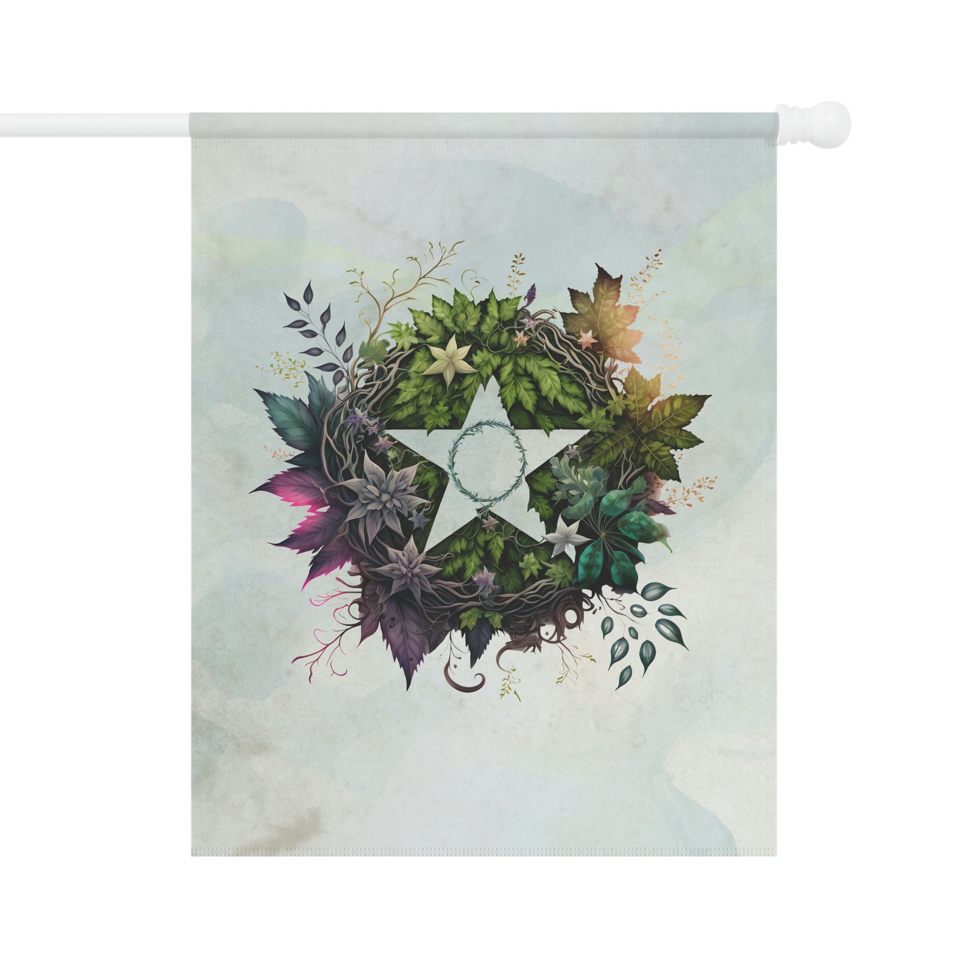 Spring Pentagram Garden & House Banner