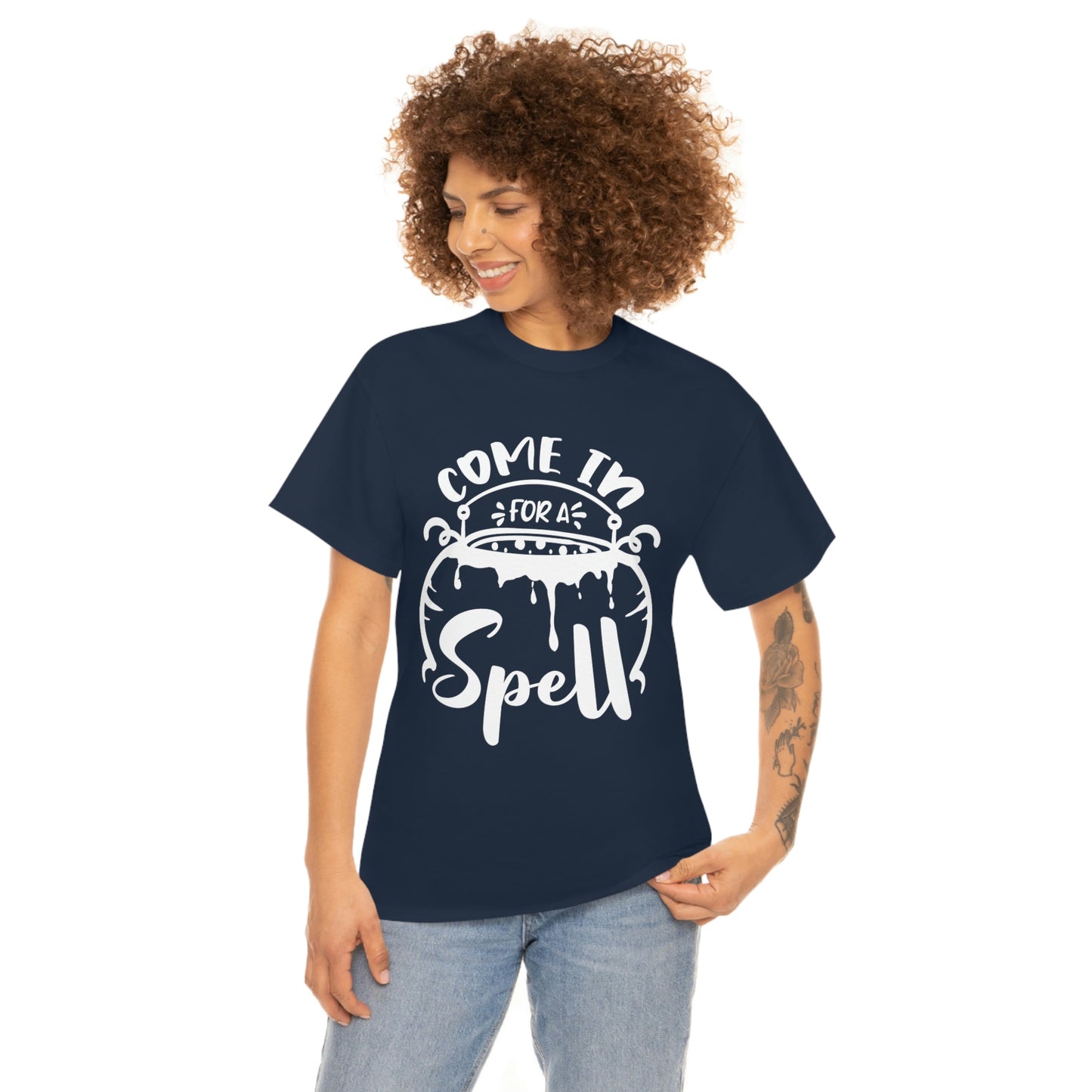 Come in for a Spell Unisex Heavy Cotton Tee