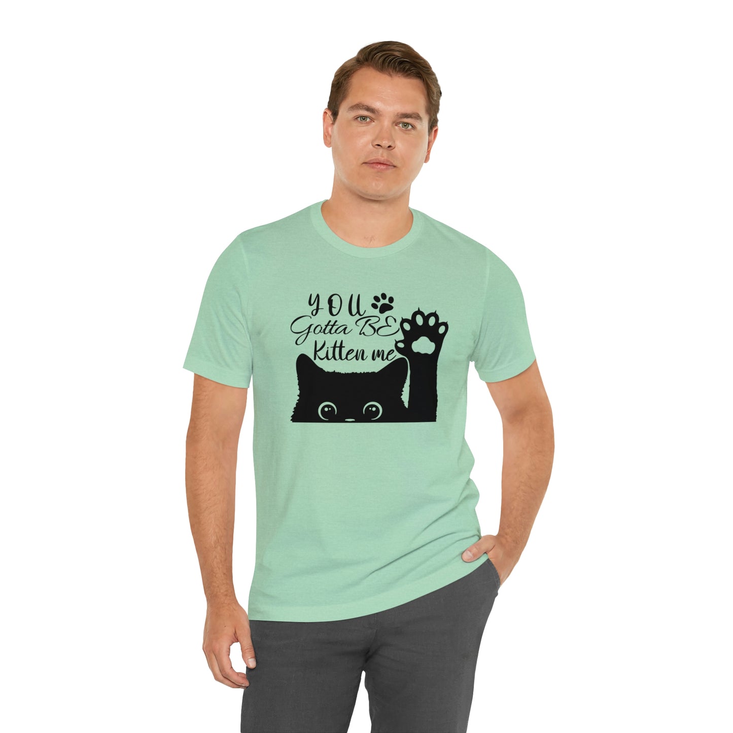 You Gotta Be Kitten Me Cat Short Sleeve T-shirt