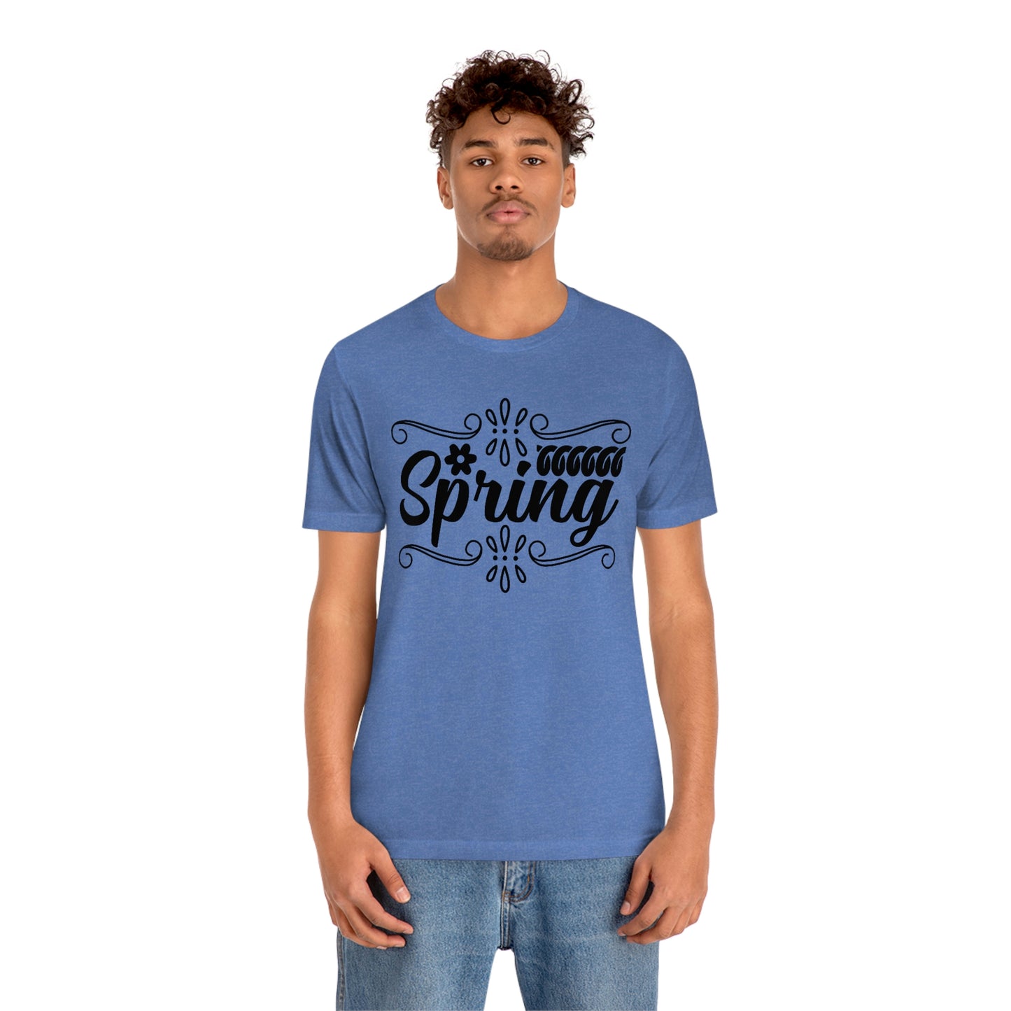 Spring with Frame Unisex Jersey Short Sleeve Tee