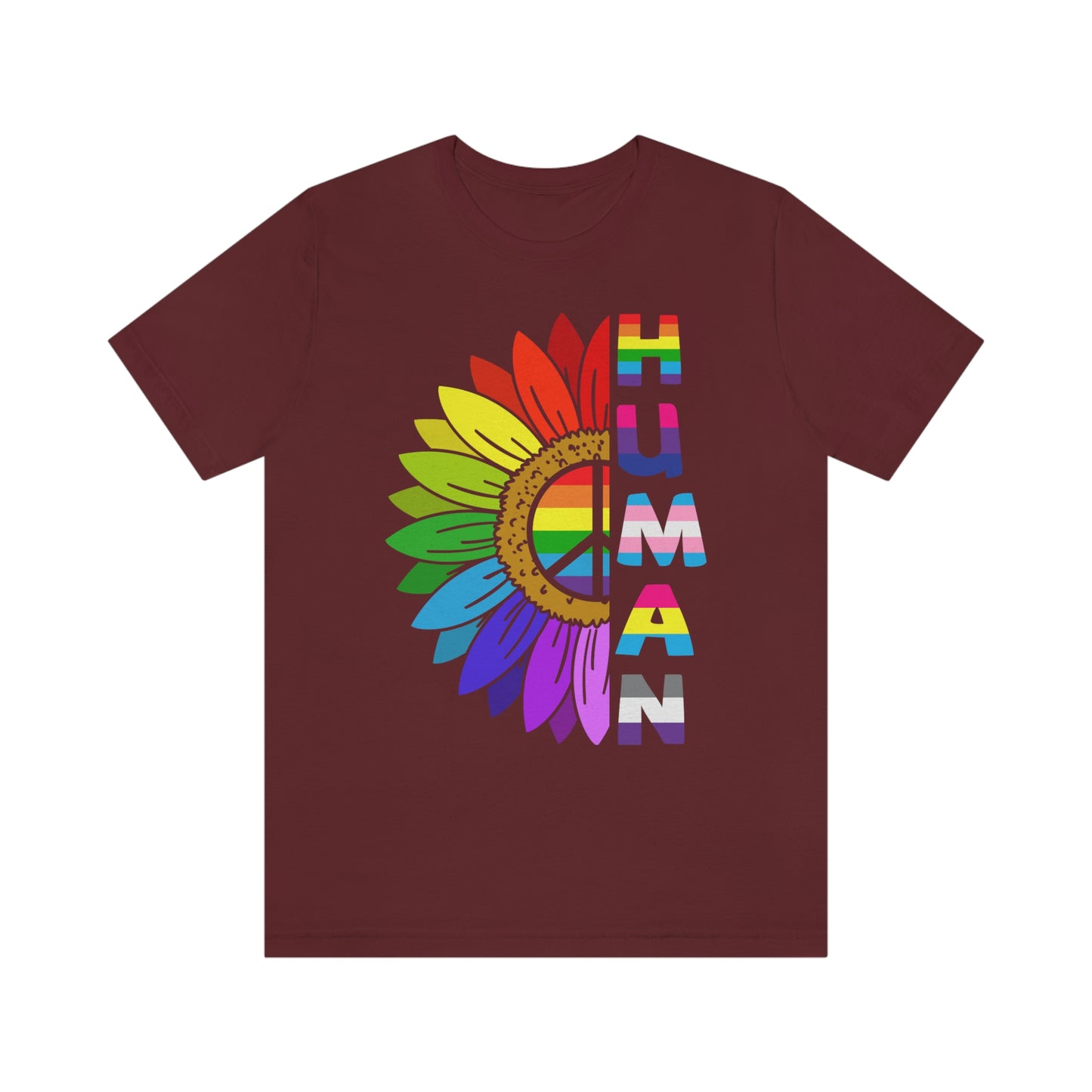 Human LGBTQIA Unisex Jersey Short Sleeve Tee