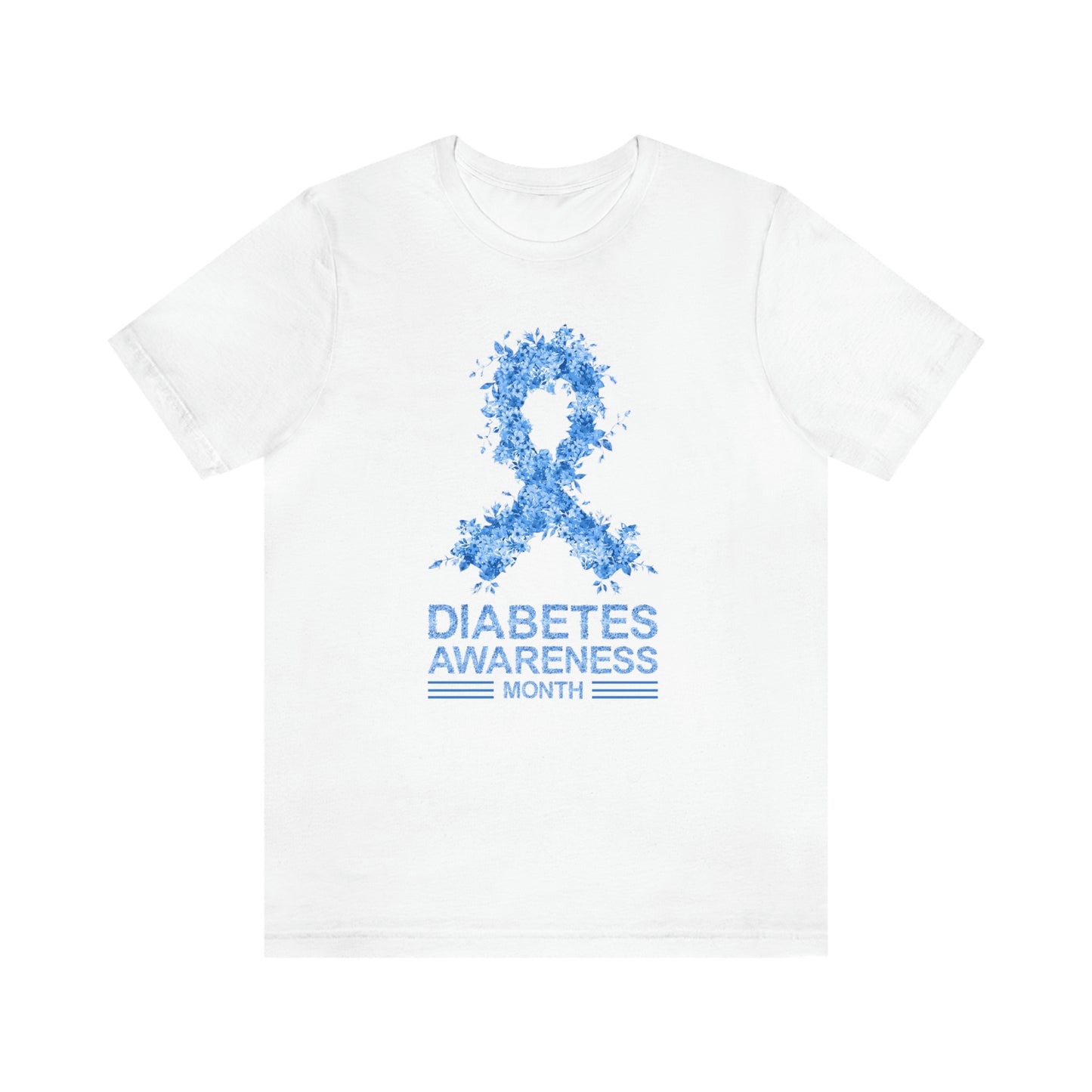 Diabetes Awareness Month Print Unisex Jersey Short Sleeve Tee