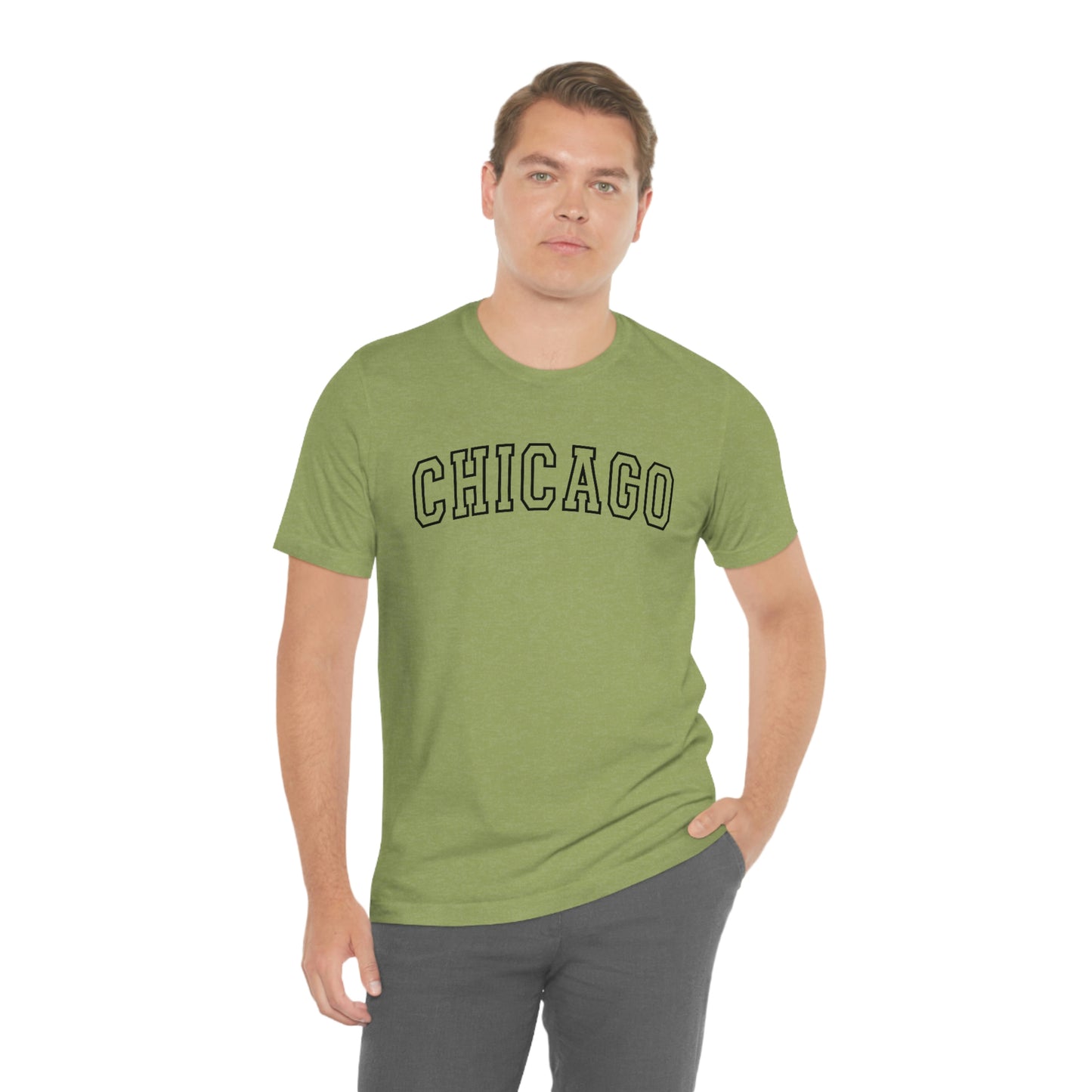 Chicago Varsity Letters Arch Short Sleeve T-shirt