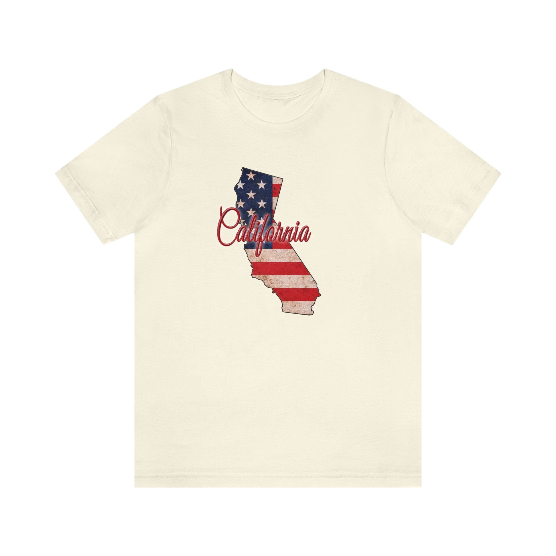 California US Flag Unisex Jersey Short Sleeve Tee Tshirt T-shirt