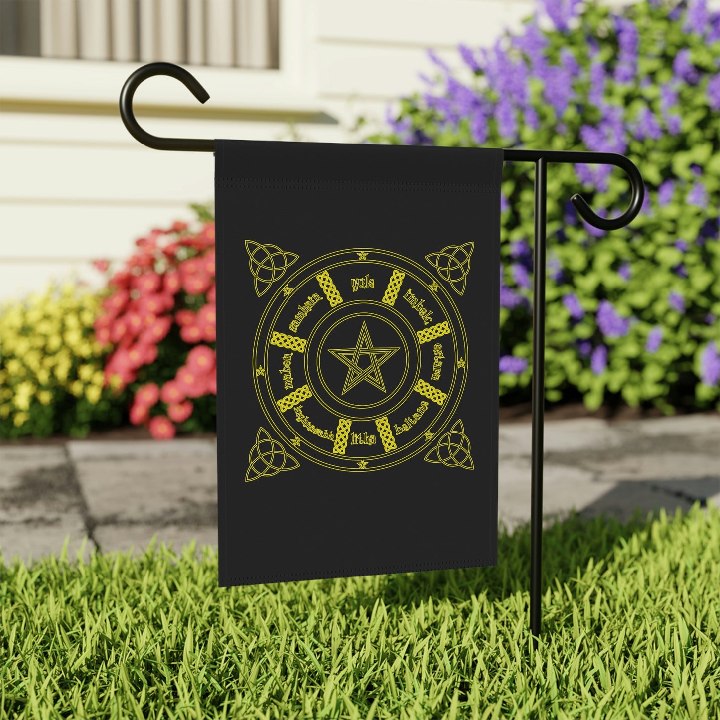 Wheel of the Year Garden & House Banner