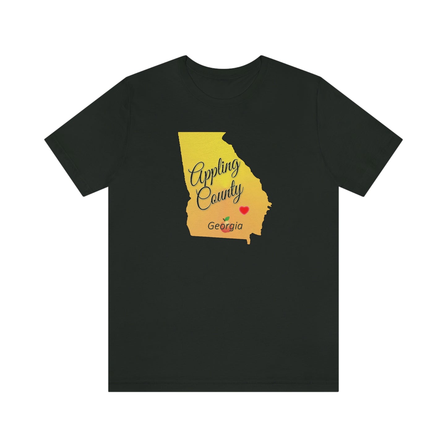 Appling County Georgia Unisex Jersey Short Sleeve Tee