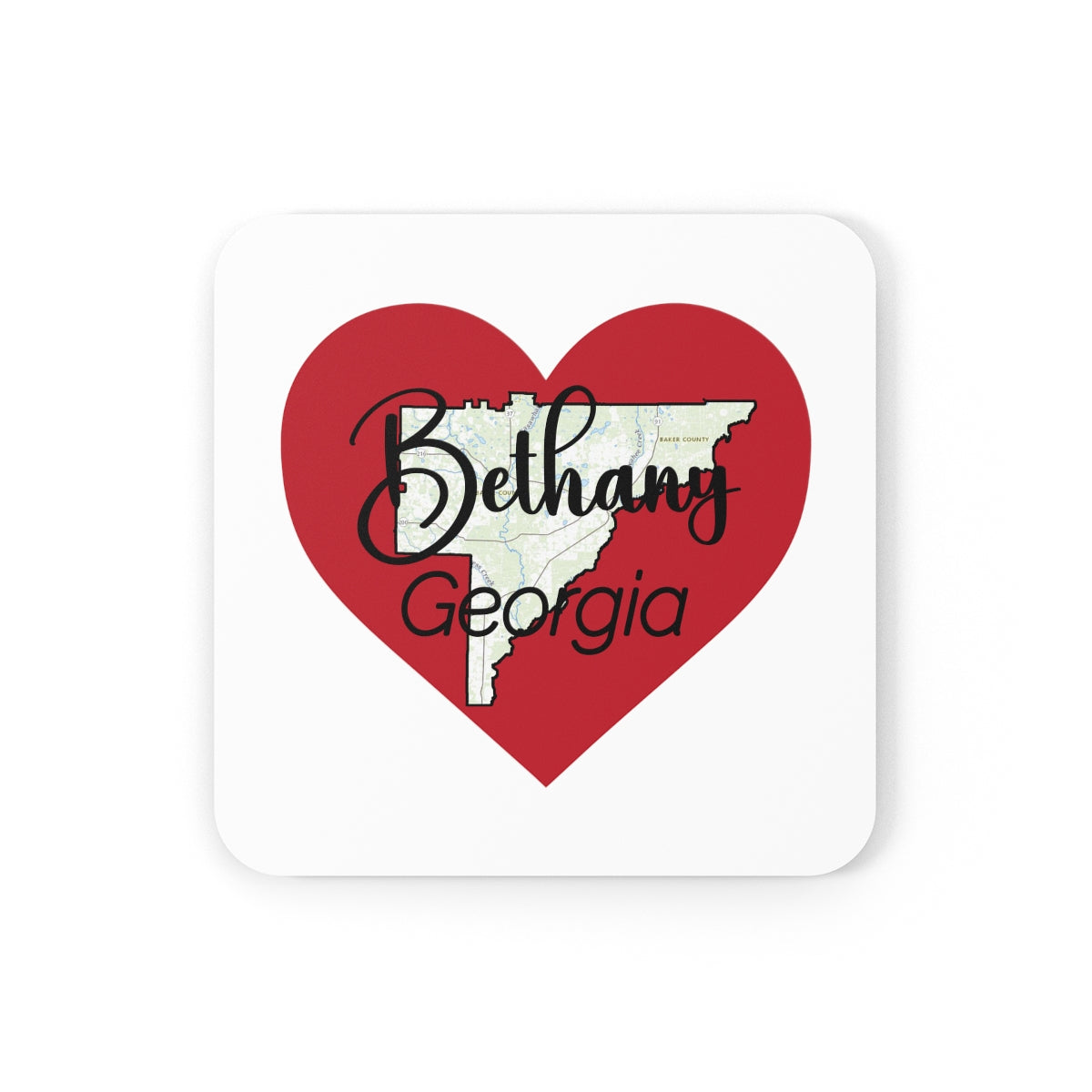 Bethany Georgia Corkwood Coaster Set