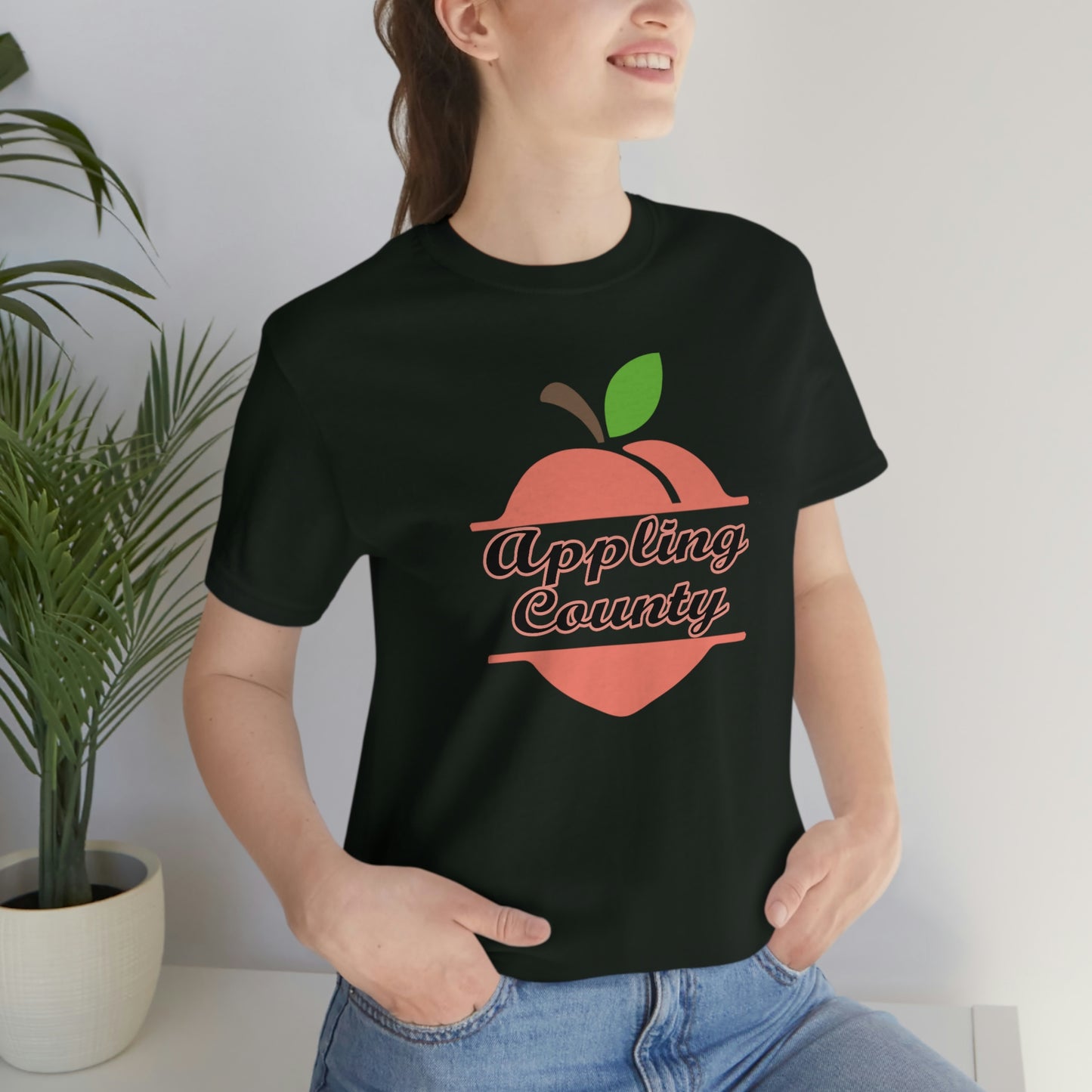 Appling County Georgia Unisex Jersey Short Sleeve Tee