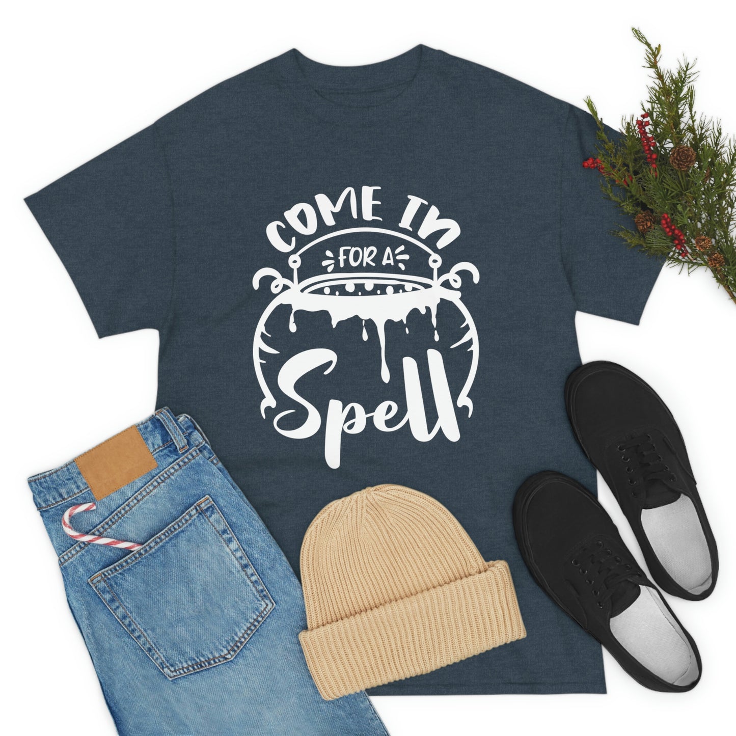Come in for a Spell Unisex Heavy Cotton Tee