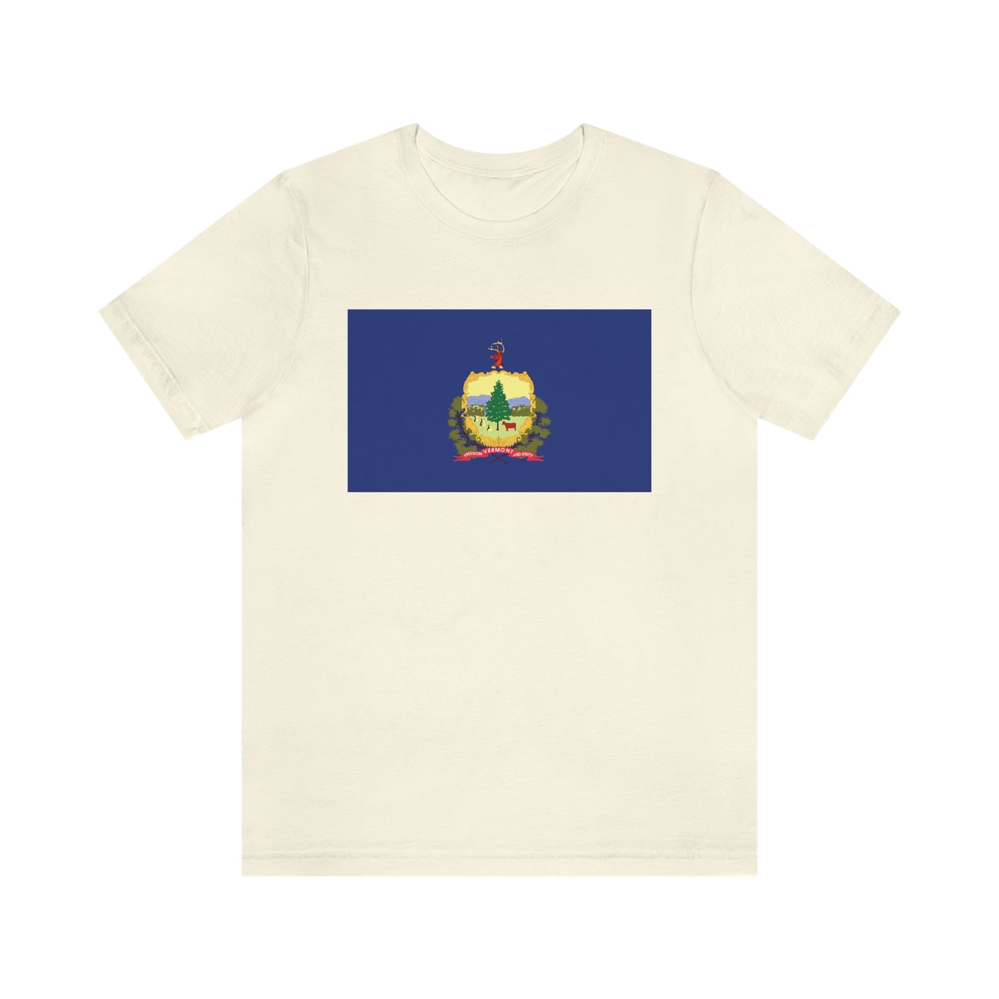 Vermont Flag Unisex Jersey Short Sleeve Tee Tshirt T-shirt