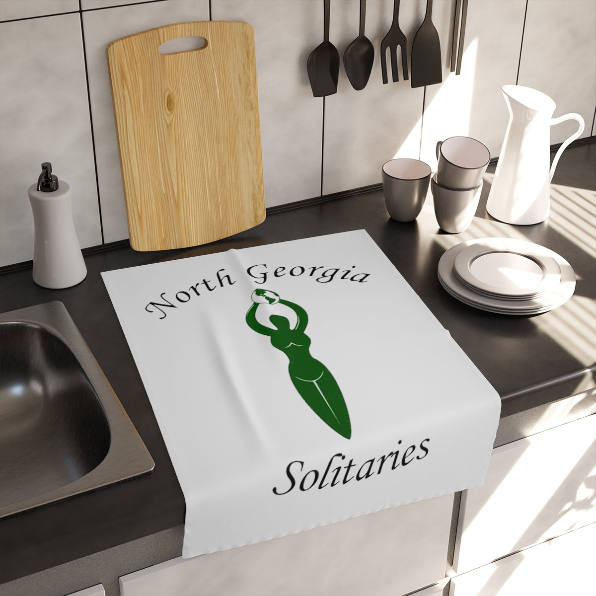 North Georgia Solitaries Tea & Kitchen Towel
