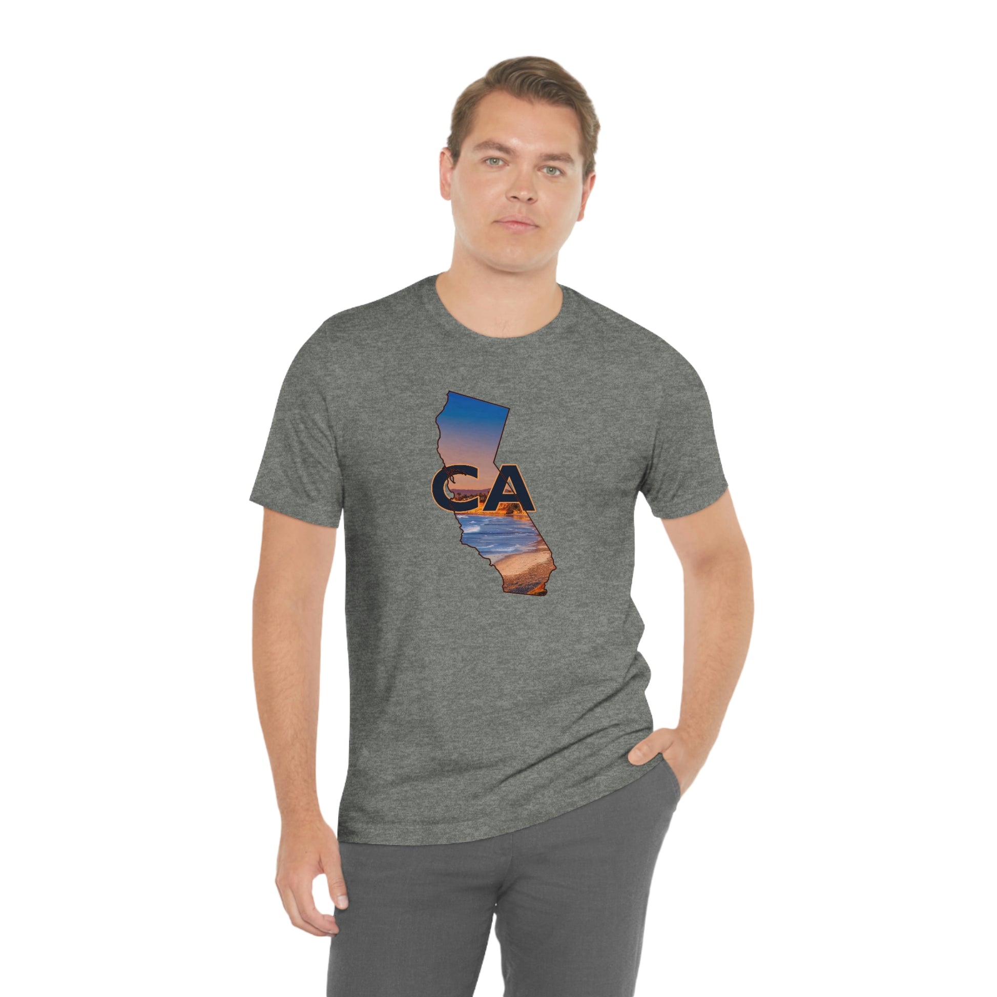 California Beach Unisex Jersey Short Sleeve Tee Tshirt T-shirt