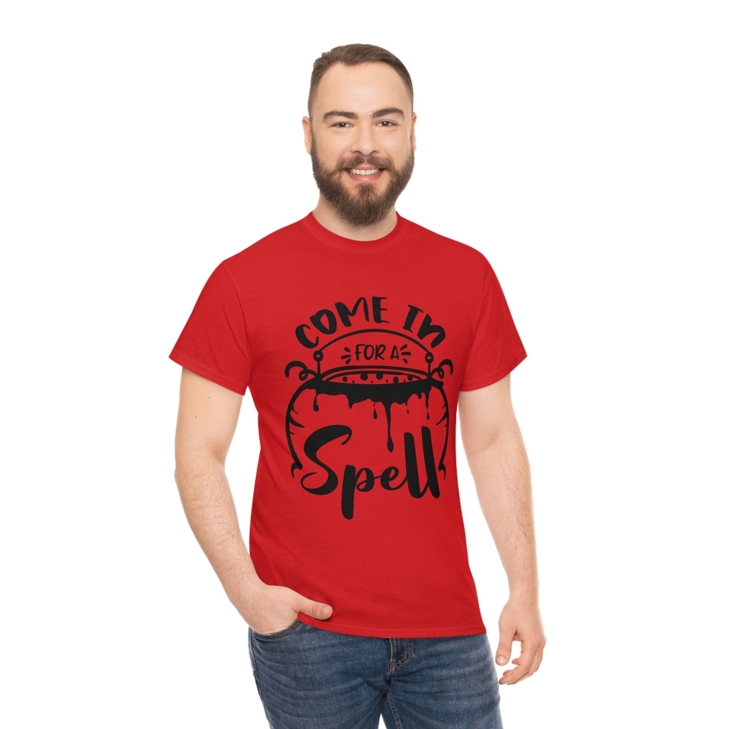 Come in for a Spell Unisex Heavy Cotton Tee