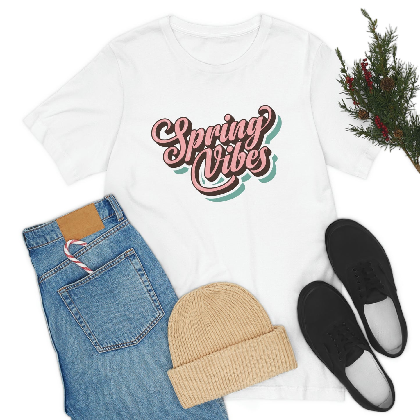 Spring Vibes Unisex Jersey Short Sleeve Tee