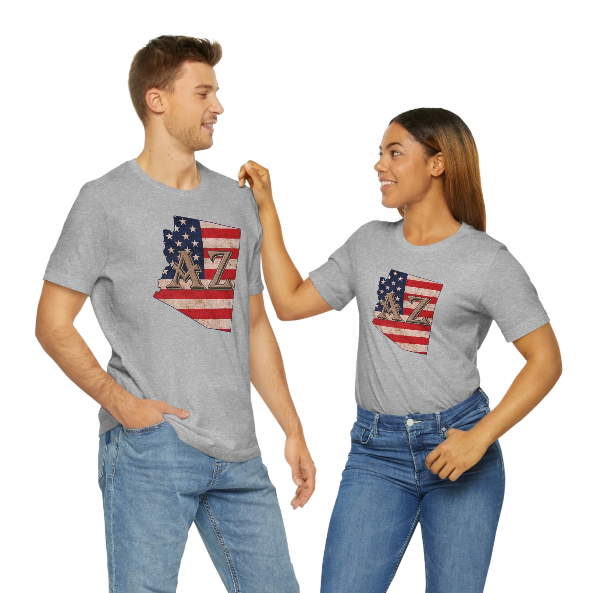 Arizona Flag AZ Unisex Jersey Short Sleeve Tee Tshirt T-shirt