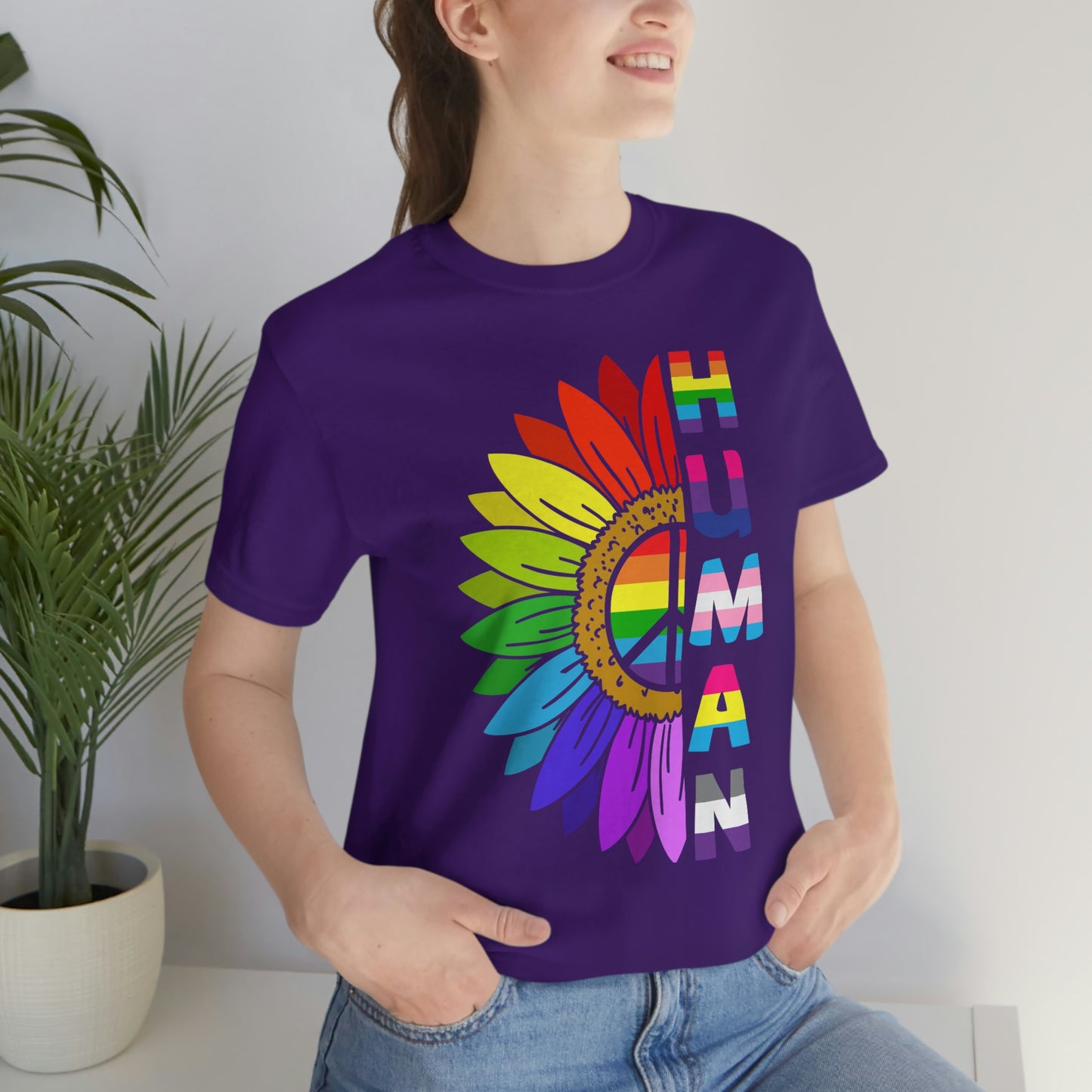 Human LGBTQIA Unisex Jersey Short Sleeve Tee