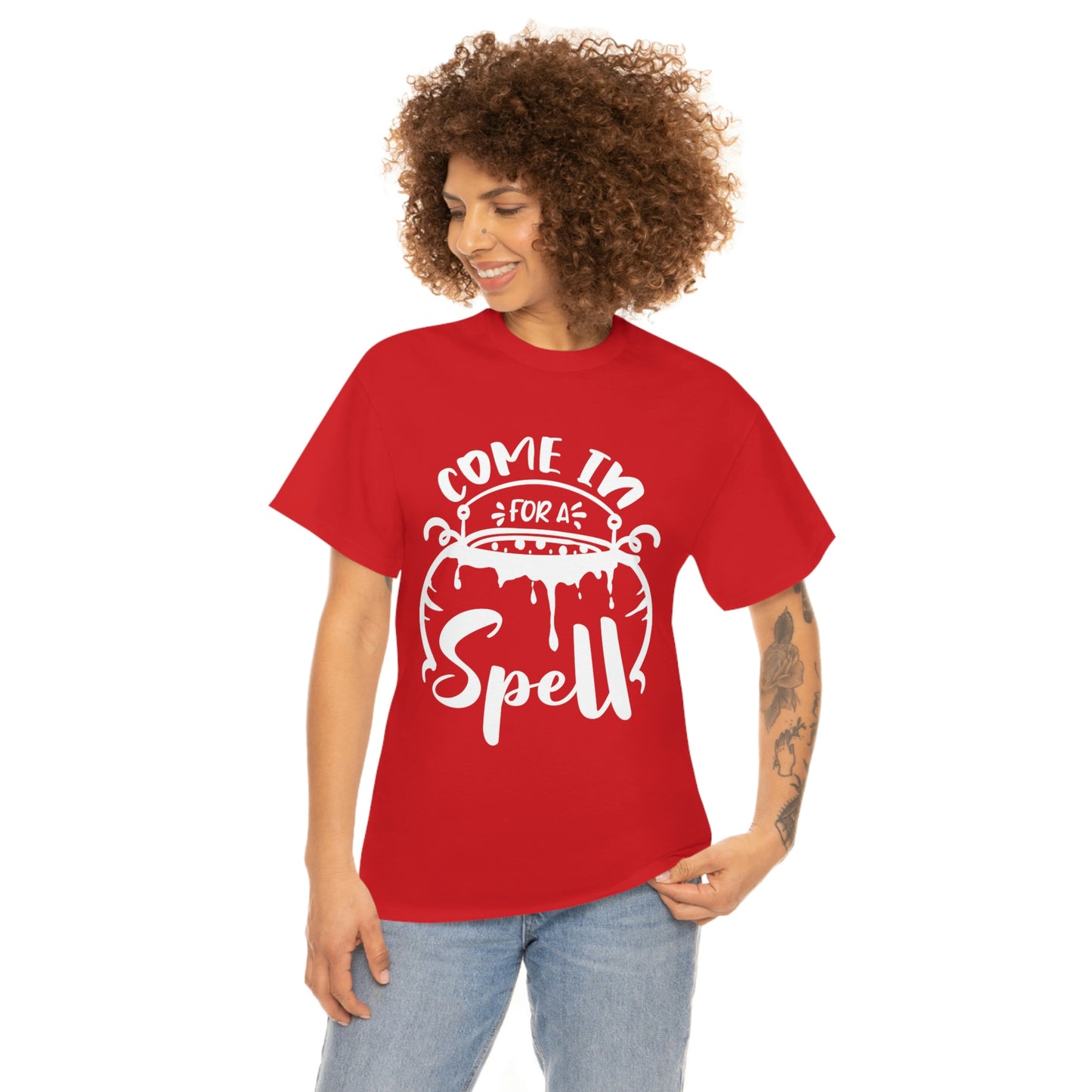 Come in for a Spell Unisex Heavy Cotton Tee