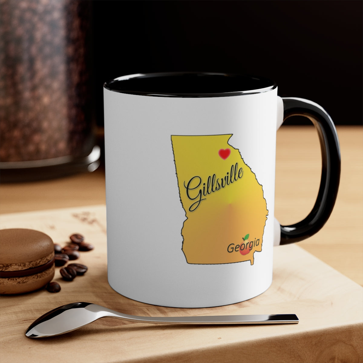 Gillsville Georgia Accent Coffee Mug, 11oz