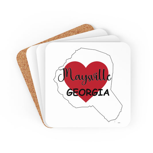 Maysville Georgia Corkwood Coaster Set